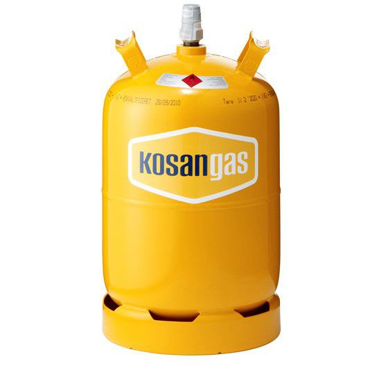 Kosan Gas 11 kg. Stål - Kun gas | GAS & TILBEHØR | Kosan Gas 11 kg. Stål - Kun gas fra baadservice| Mest for pengene