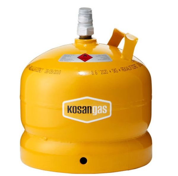 Føde Mansion Klage Kosan Gas 5 kg. Stål - Kun flaske | GAS & TILBEHØR | Kosan Gas 5 kg. Stål -  Kun flaske fra baadservice| Mest bådudstyr for pengene