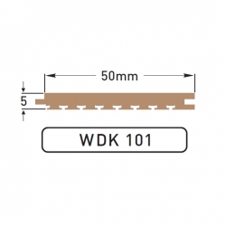 DEK-KING - 50mm Plain - 10 mtr