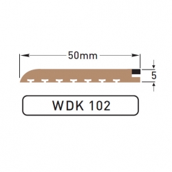 DEK-KING - Caulked margin - 10 mtr