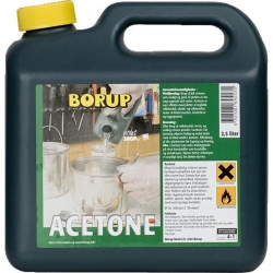 Borup Acetone 2,5 ltr.