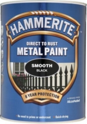 Hammerite Hammered Sort 750 ml.