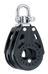 Harken Carbo Blok 57 mm dobbelt, svirvel