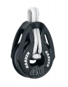 Harken T2 Blok 40 mm enkelt m. LOOP