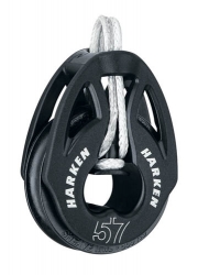 Harken T2 Blok 57 mm enkelt m. LOOP