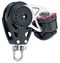 Harken Carbo Blok 40 mm enkelt , Carbo-Cam Cam-Cle