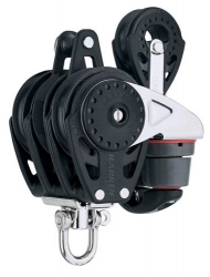 Harken Carbo Ratchamatic Blok 75 mm tripel/hunsvot