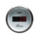 Wema Amp.meter sæt +/- 150 Amp. Hvidt RF