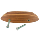 Teak Skuffegreb 102 mm.