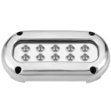 Undervandslys påbygning 25.2w 10-30v 10led hvid