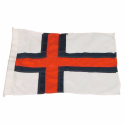 Flag færøerne 150cm. syet