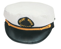 Captain Caps hvid str. 56