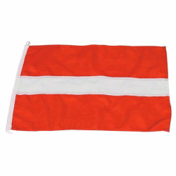 Gæsteflag letland   30x45 cm