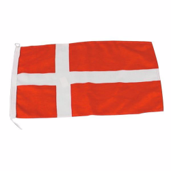 Gæsteflag Danmark 20 x 30 cm.