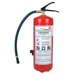 Falck ildslukker 6 kg abc pulverslukker