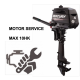 Konservering & Motorservice Max 6 hk. (Honda/Mercury)