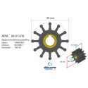 Albin Pump Impeller Kit PN 06-01-018