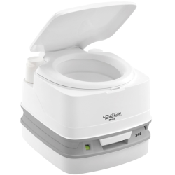 Porta potti toilet qube 345 hvid