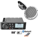 Fusion RA70N Marine Radio Bundle