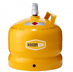 Kosan Gas 5 kg. Stål - Kun flaske