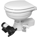 Jabsco "quiet flush" regular el-toilet 24v saltvand