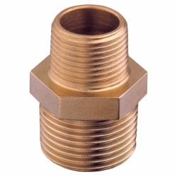 Brystnippel  3/4- 1/2" bronze