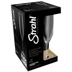 Strahl Champagneglas Polycarbonat 166 ml. 4 stk.