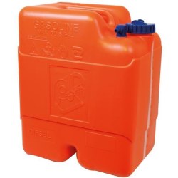 Benzintank Plast 22 ltr. (40x33x24 cm.)